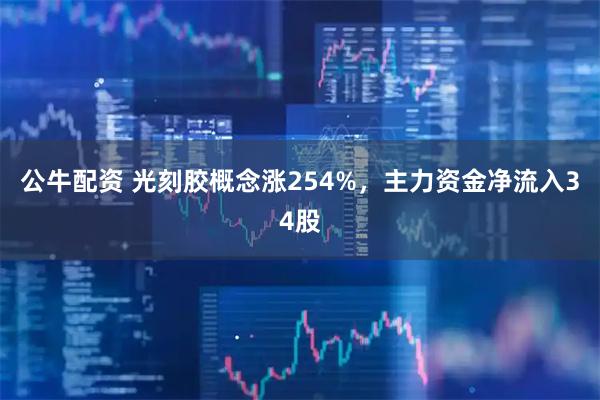公牛配资 光刻胶概念涨254%，主力资金净流入34股